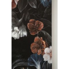 Night Leo in Flower Kanvas Tablo 90x140cm