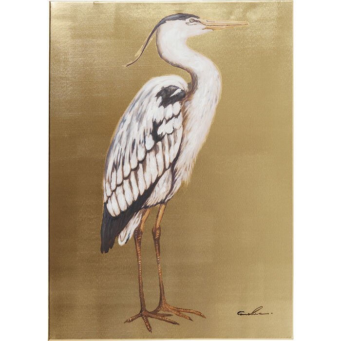 Heron Righ Touched Resim 50x70cm