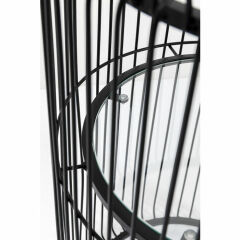 Wire Black Çelik Saksı 57 cm